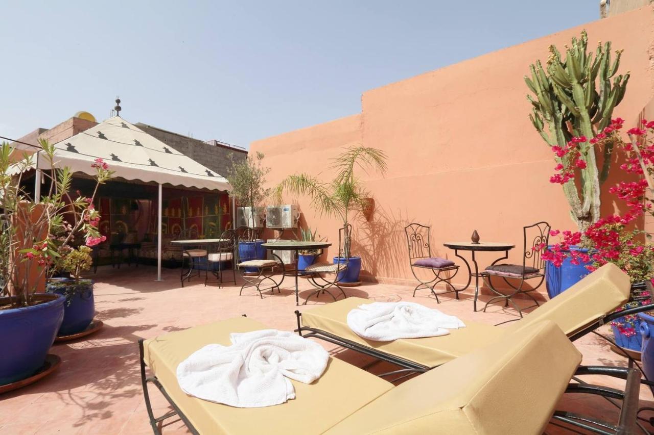 Riad Bousskri Marrakesh Bagian luar foto