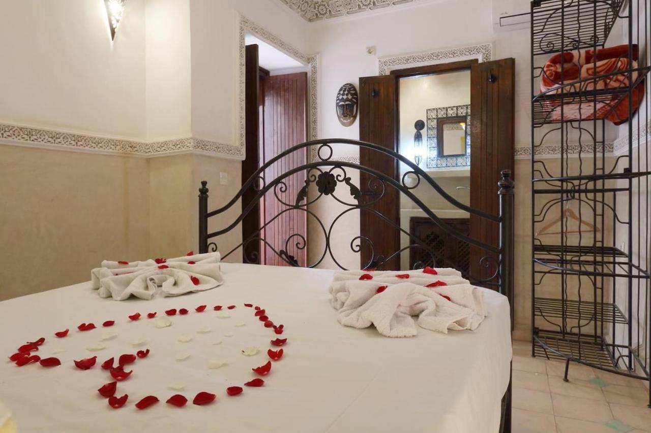 Riad Bousskri Marrakesh Bagian luar foto