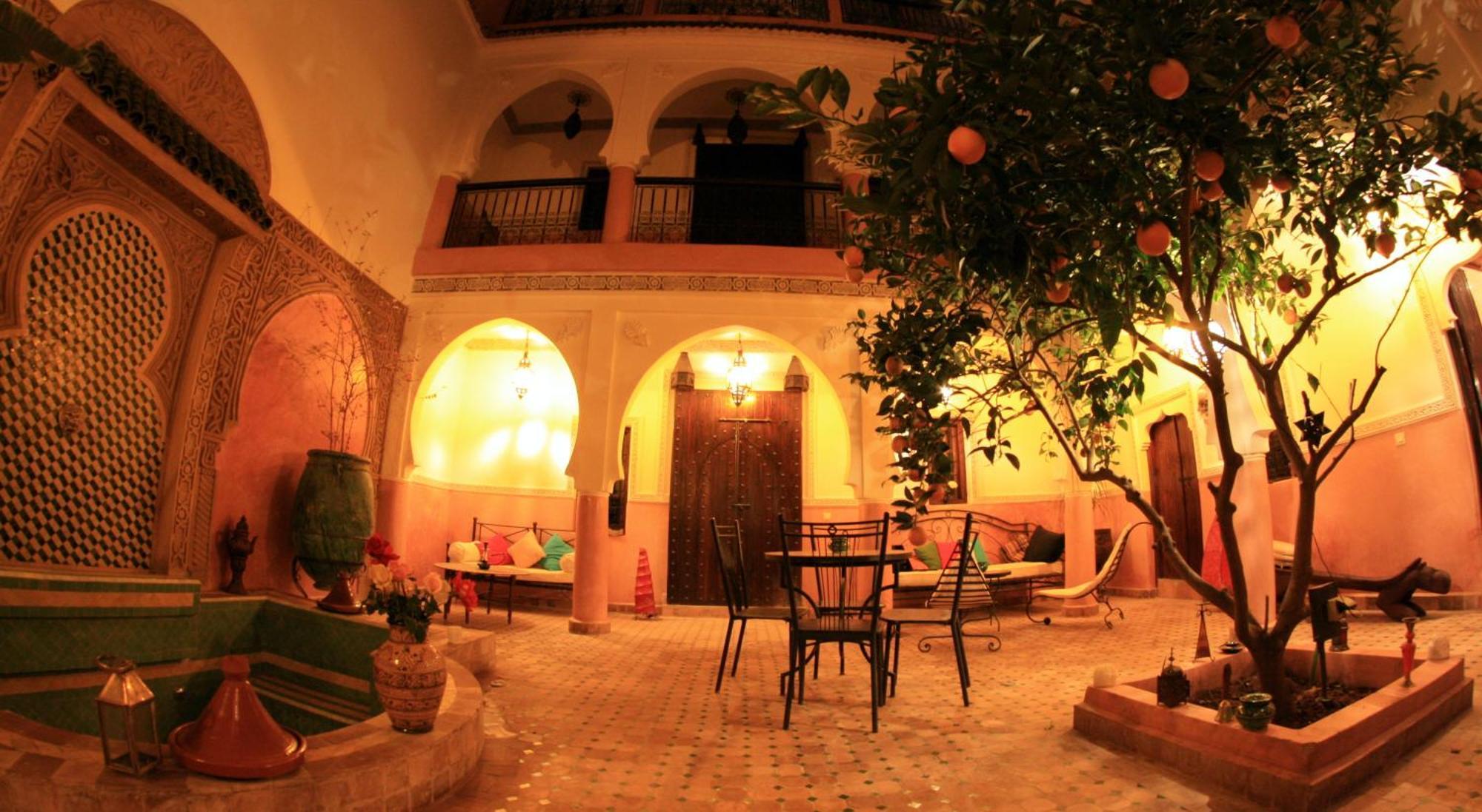 Riad Bousskri Marrakesh Bagian luar foto